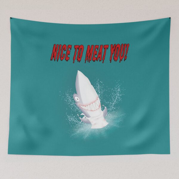 Item preview, Bloody nice to meat you! (table manners 101) designed and sold by shackledlettuce.