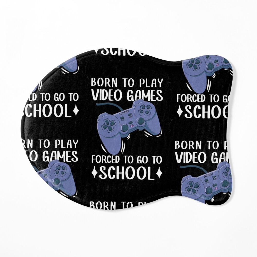 born to play roblox , forced to go to school Poster for Sale by