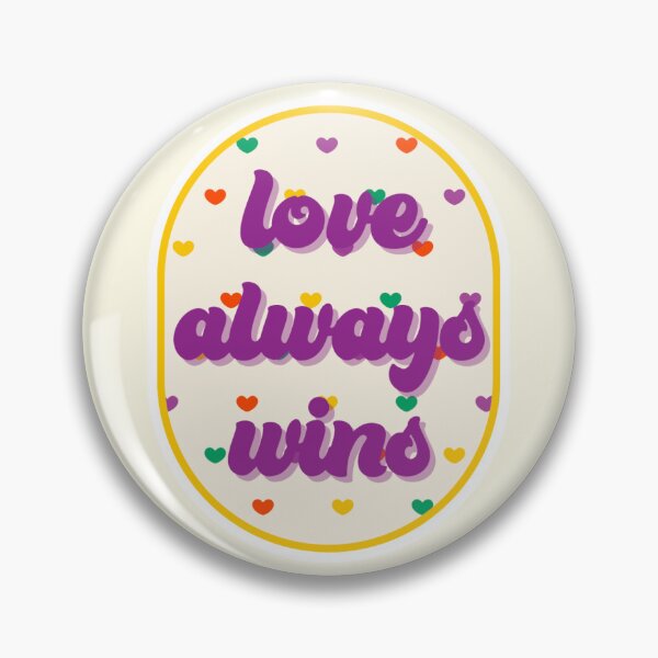 Item preview, LGBTQIA+ Pride Love Always Wins designed and sold by socialbylindsay.