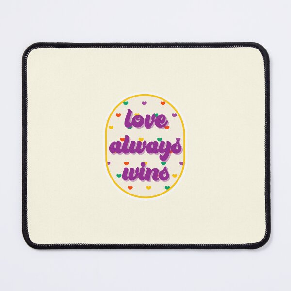 Item preview, LGBTQIA+ Pride Love Always Wins designed and sold by socialbylindsay.