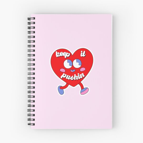 Item preview, Keep It Pushin Heart designed and sold by socialbylindsay.