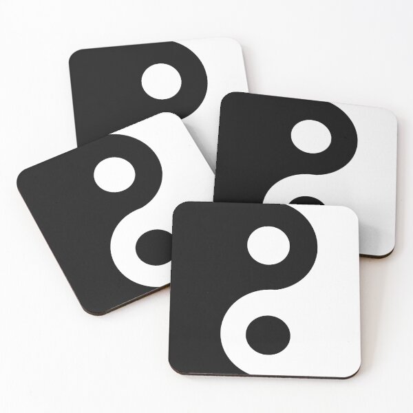 Item preview, Yin Yang Square designed and sold by daisiesandlove.