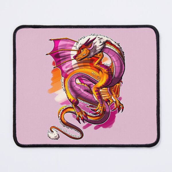 Item preview, Lesbian Pride Dragon designed and sold by Kimberly Holbrook Arts.