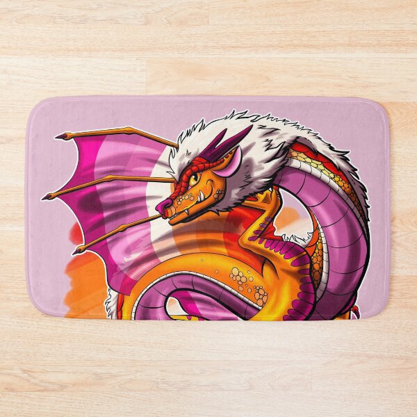 Item preview, Lesbian Pride Dragon designed and sold by Kimberly Holbrook Arts.