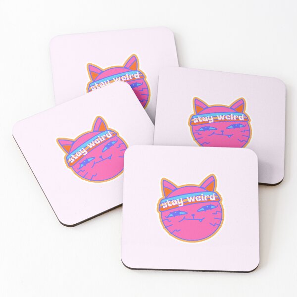 Item preview, Stay Weird Cat designed and sold by socialbylindsay.