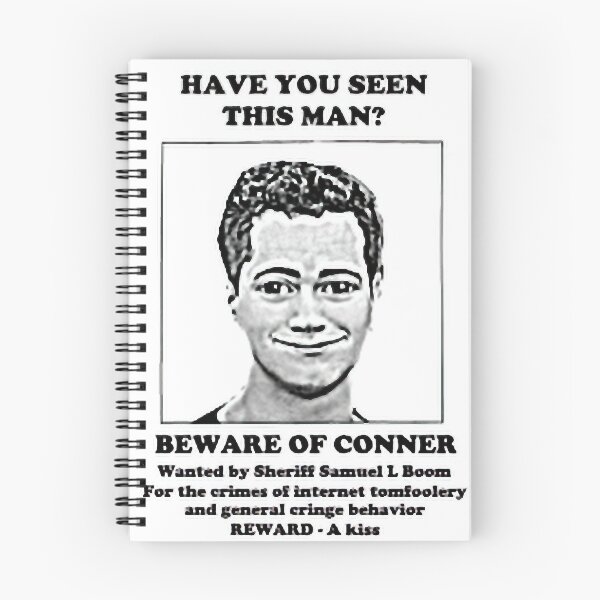 Item preview, Beware Connor, Have you seen this man? designed and sold by RobertSaindon.