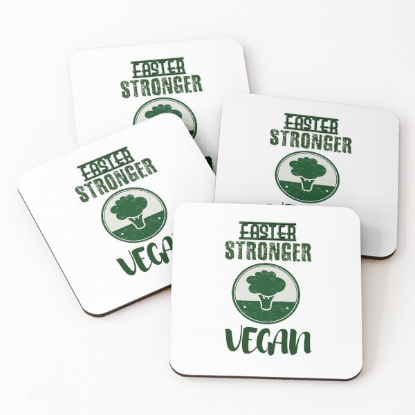 Item preview, Faster Stronger Vegan designed and sold by MrJArts.