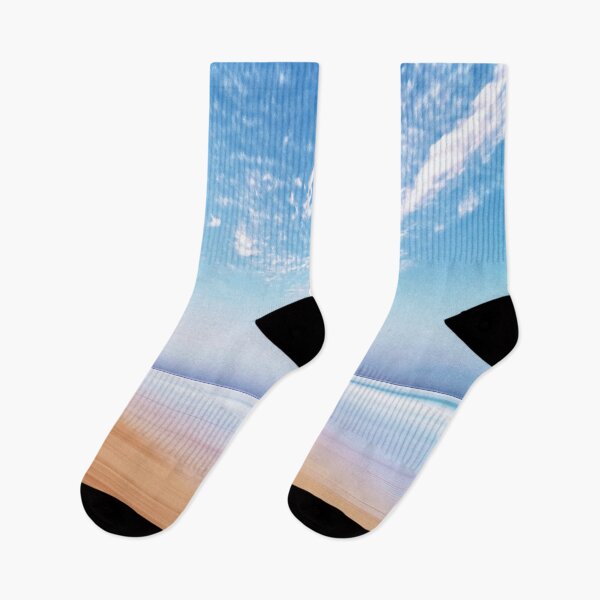 Item preview, Beach Light Aesthetic Photography - Cloudy Sky  designed and sold by Tjokko-chan.
