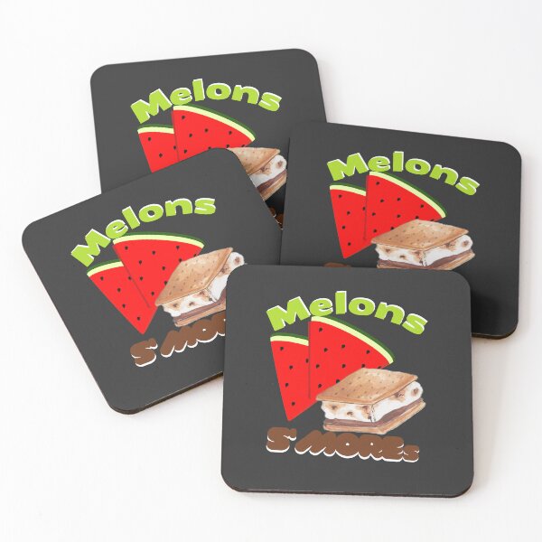 Item preview, Melons Smores | Millions More |  Food pun designed and sold by pod-plus-plus.