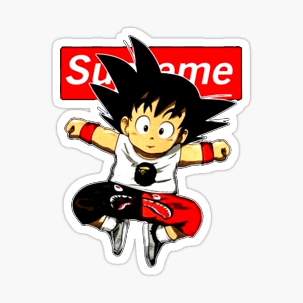 Goku 2024 supreme sticker