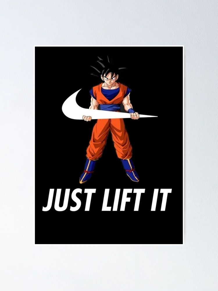 Just Do It Nike Goku Dragon Ball Poster