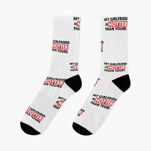 Item preview,  My Girlfriend Is Hotter Than Yours designed and sold by Tema EL.