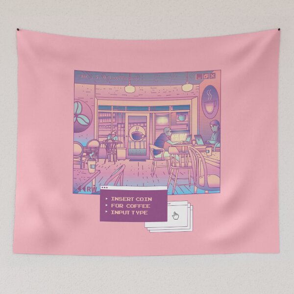 Item preview, Barista Coffee Shop Aesthetic Art designed and sold by MrEddie10.