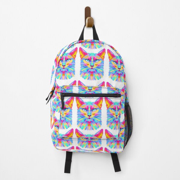 Item preview, CAT Backpack for Kids, Toy School Bag for Cute Baby Boys and Girls, N-4 designed and sold by printablebyMAB.