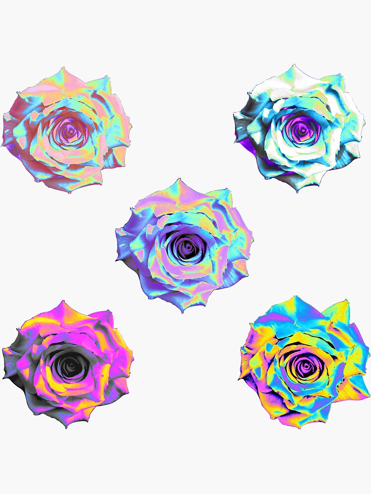 Thumbnail 3 of 3, Sticker, Delilah Roses designed and sold by dinaaaaaah.