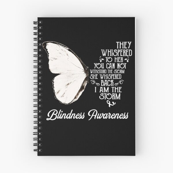 Item preview, Butterfly I Am The Storm Blindness Awareness designed and sold by whlrcheryl.