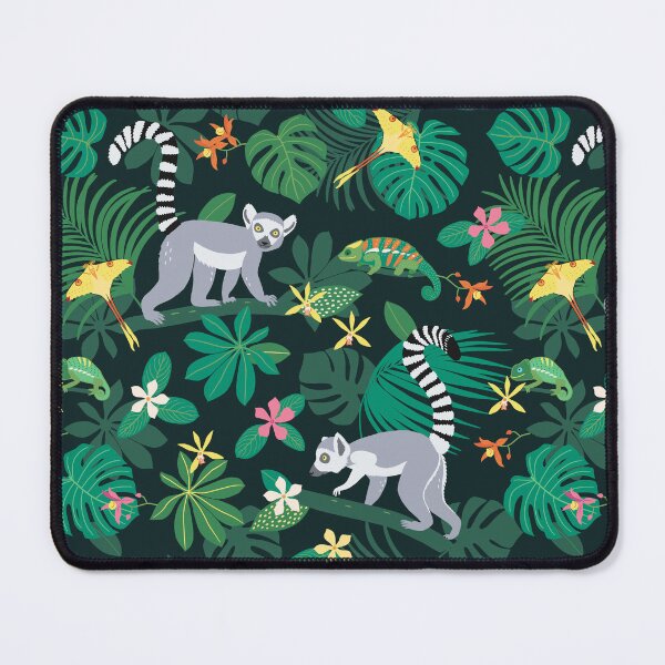 Item preview, Lemurs in Madagascar Night designed and sold by nadyanadya.