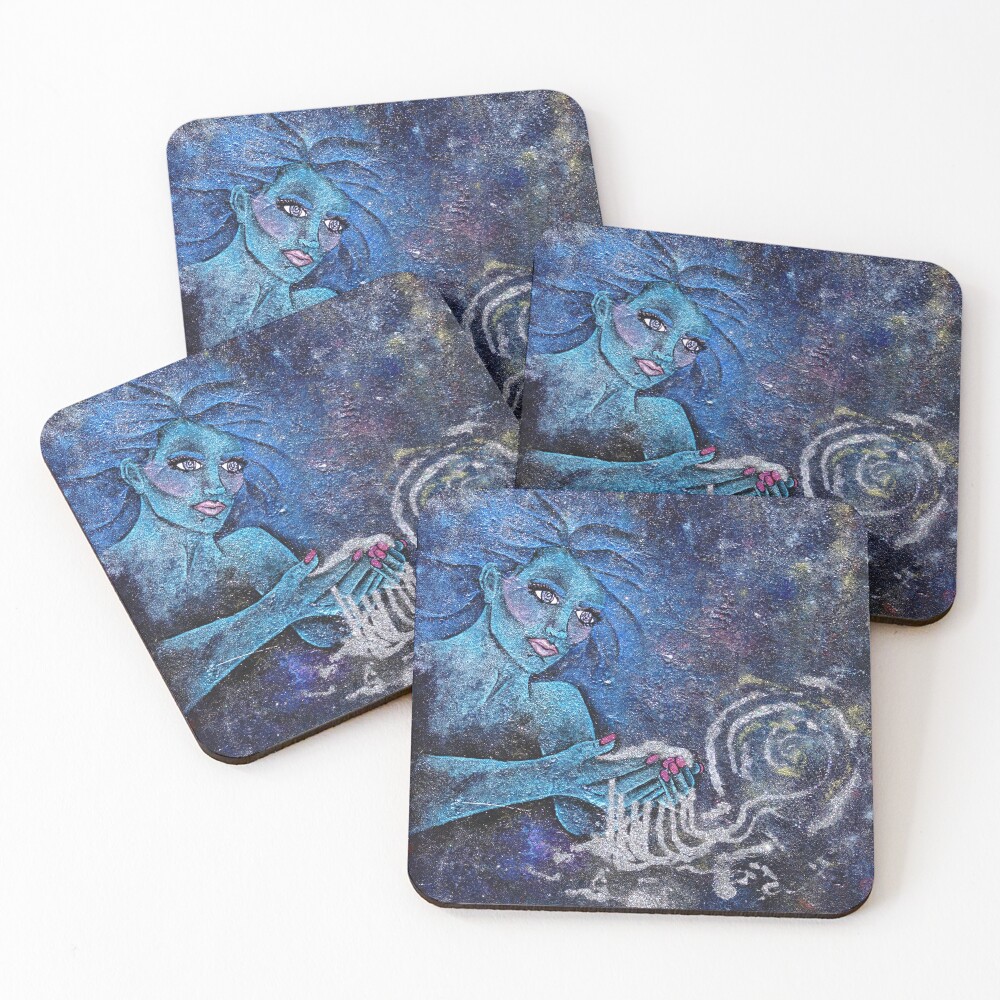 Item preview, Coasters (Set of 4) designed and sold by DaysEndStudio.