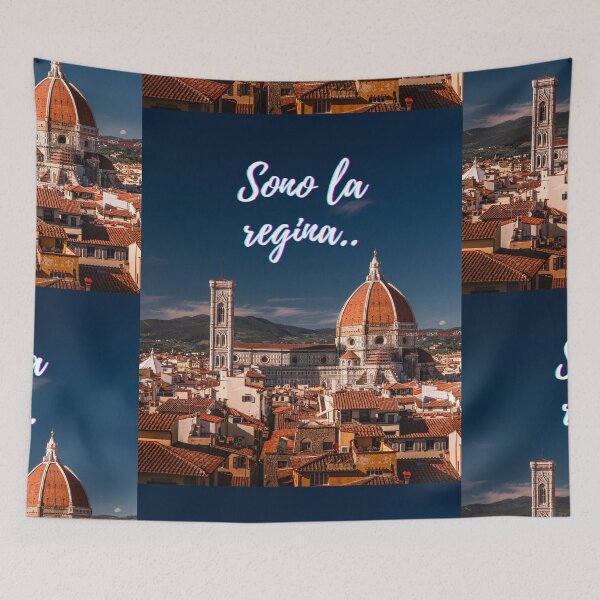 Item preview, I am the queen - popular italian quotes theme gifts  designed and sold by RebelliousRosee.