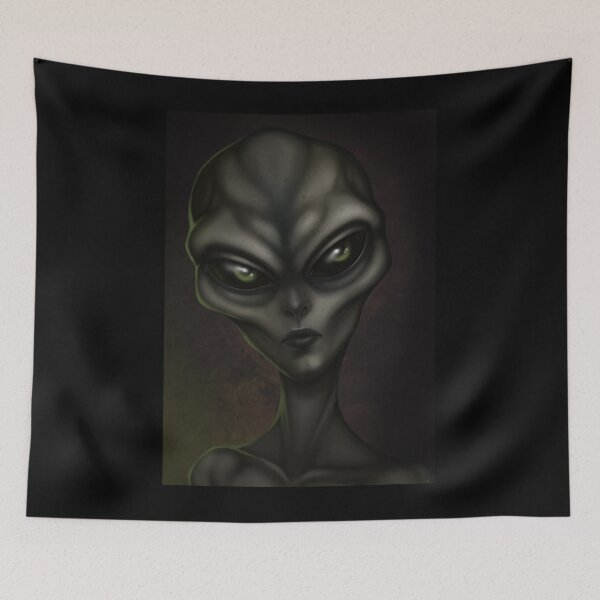 Artikelvorschau, Grey Illyria Alien-UFO-Weltraumhorror entworfen und verkauft von RobertSaindon.
