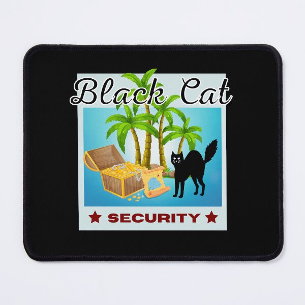 Item preview, Black Cat Security designed and sold by TreasureTime.
