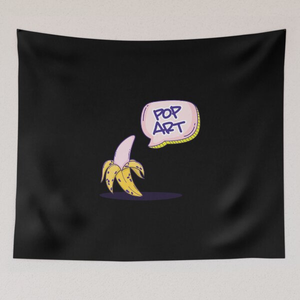 Item preview, Pop Art With Banana Racerback Tank Top designed and sold by addeoovrteqt.