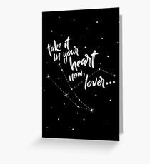Andromeda Greeting Card