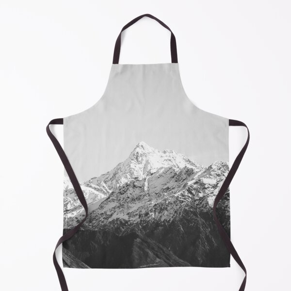 Item preview, Mountain Black and White Mountains Nature Landscape designed and sold by JoshuaSmall.
