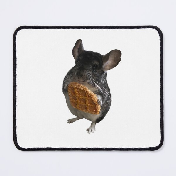 Item preview, Chinchilla Holding a Waffle designed and sold by mountainchins.