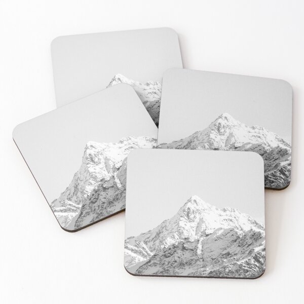 Item preview, Mountain Black and White Nature Landscape designed and sold by JoshuaSmall.