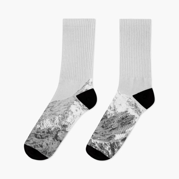 Item preview, Mountain Black and White Nature Landscape designed and sold by JoshuaSmall.