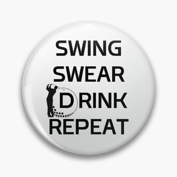 Artikelvorschau, Swing Swear Drink wiederholen entworfen und verkauft von ElHallabi.