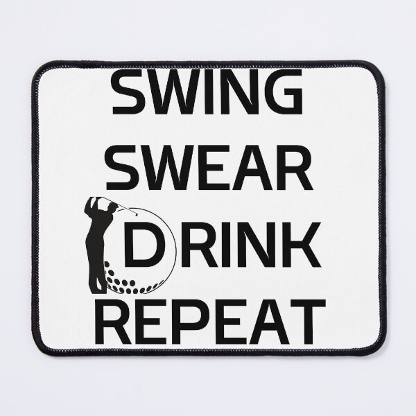 Item preview, Swing Swear Drink Repeat designed and sold by ElHallabi.