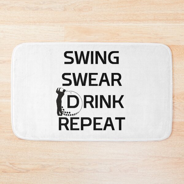 Item preview, Swing Swear Drink Repeat designed and sold by ElHallabi.