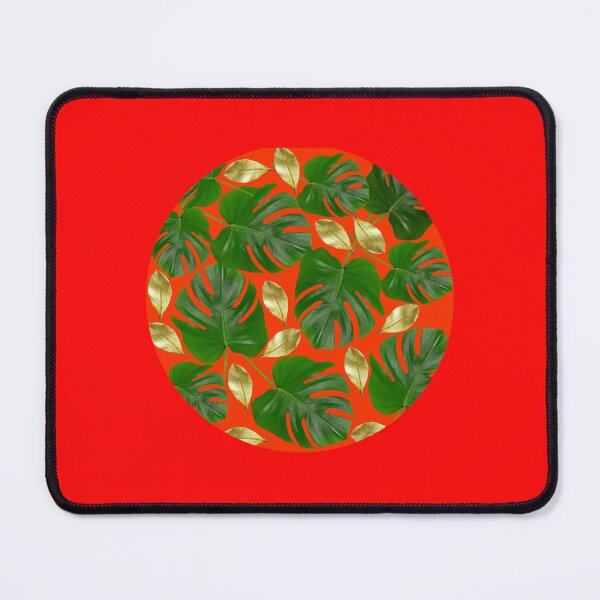 Item preview, Made with Love Green and gold leaves pattern designed and sold by Narcisa22.