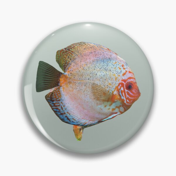 Item preview, Colorful Discus Fish designed and sold by RainbowSpinkle.