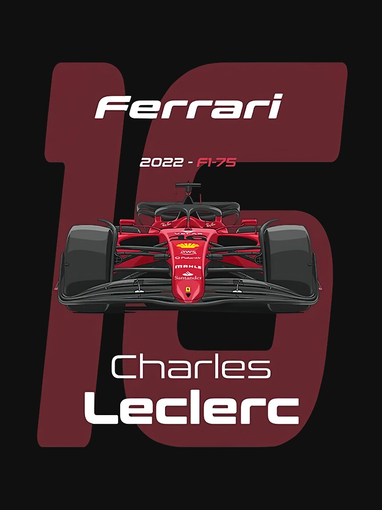 Ferrari F1-75 Charles Leclerc - Poster – Formula Essentials