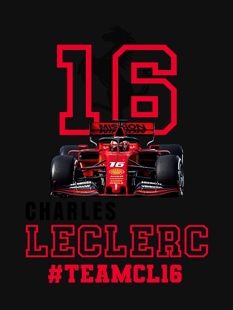 Charles Leclerc newest 16 - Premium F1 Unisex Pullover Hoodie - Formula 1 Motorsport Clothing - Formula One Racing