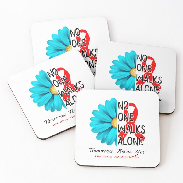 Item preview, Hiv Aids Awareness No One Walks Alone Tomorrow Needs You designed and sold by fannieuxp59.