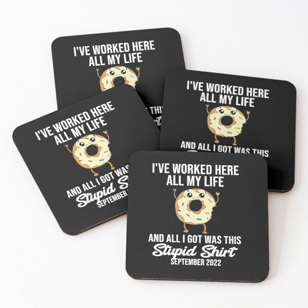 Item preview, RETIRED SEPTEMBER 2022 DONUT QUOTE FUNNY RETIREMENT designed and sold by sobriowslen.