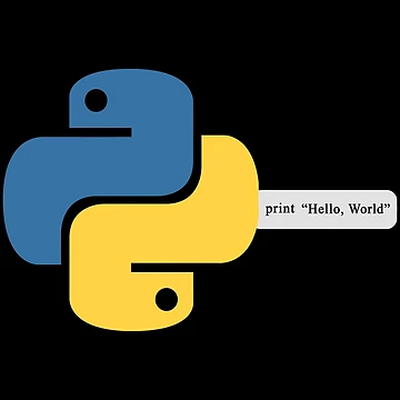 Artwork thumbnail, Python hello world funny coder programmer by ktmaem