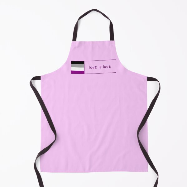 Item preview, love is love Asexual Pride Flag Positive Quote Banner designed and sold by littlecornershop.