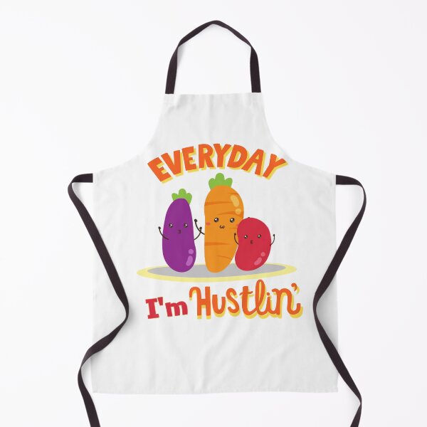 Item preview, Everyday I'm Hustlin' - veggies taking the lead designed and sold by hardscuffle.