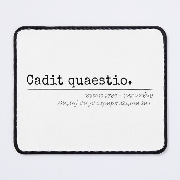 Item preview, Case closed - Latin - T-Shirts, Stickers, Magnets, House - VBK - VisionsByKaren designed and sold by VisionsByKaren.