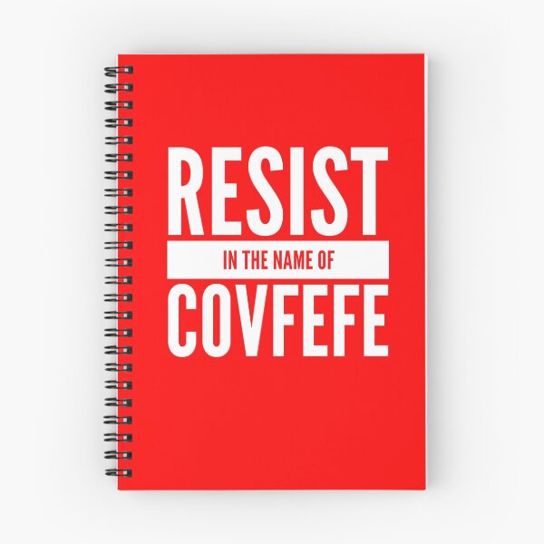 Item preview, Funny political - Resist in the name of Covfefe T-Shirt designed and sold by ETIndustries.