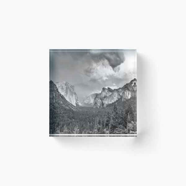 Item preview, Yosemite National Park - Beautiful Aesthetic Photography - Black and White designed and sold by Tjokko-chan.