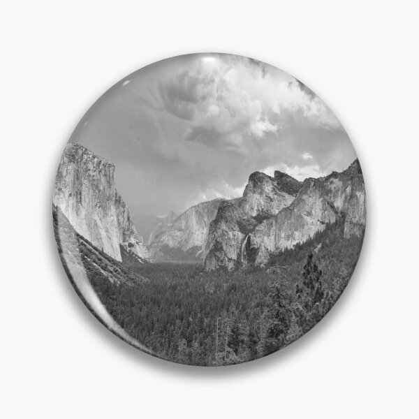 Item preview, Yosemite National Park - Beautiful Aesthetic Photography - Black and White designed and sold by Tjokko-chan.
