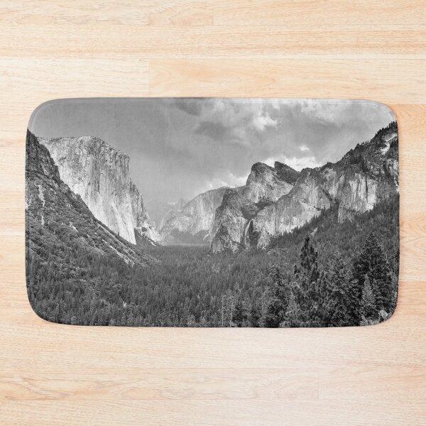 Item preview, Yosemite National Park - Beautiful Aesthetic Photography - Black and White designed and sold by Tjokko-chan.