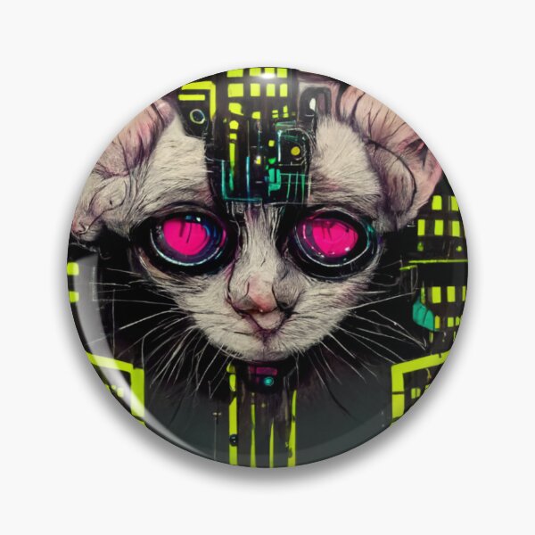 Item preview, Cyberpunk Cat King  designed and sold by thelofidragon.