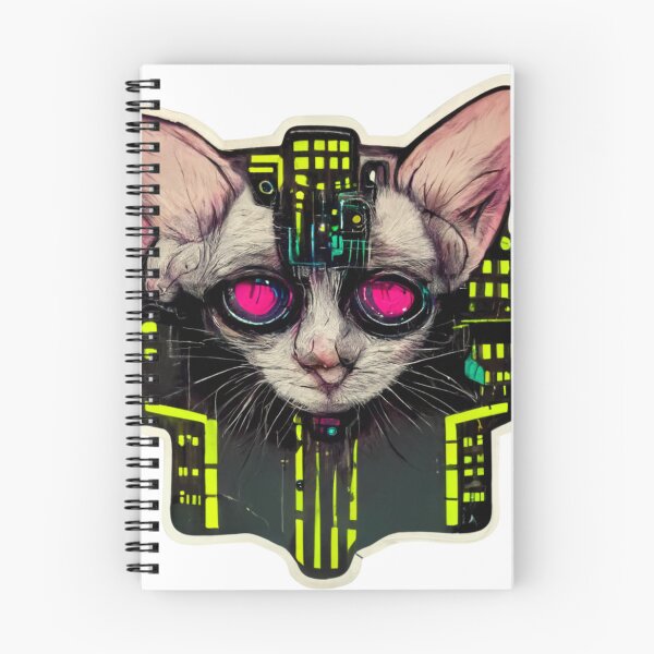 Item preview, Cyberpunk Cat King  designed and sold by thelofidragon.